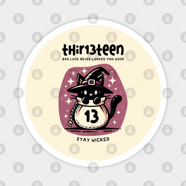 THIR13TEEN Magnet by Fabrik